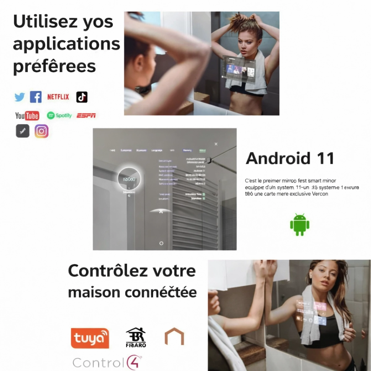 Miroir connecté Angel